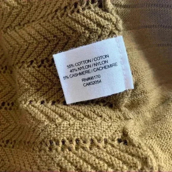 Anthropologie green oversized knit cardigan - Picture 8 of 8